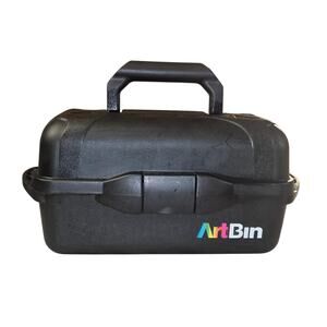 Flambeau ArtBin Plastic Storage Box w Tray 16x8x8 Made in USA